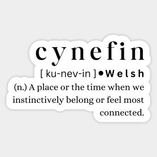 Cynefin Sticker